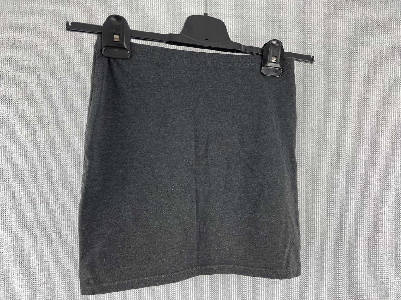 Grauer H&M Minirock - Größe XS