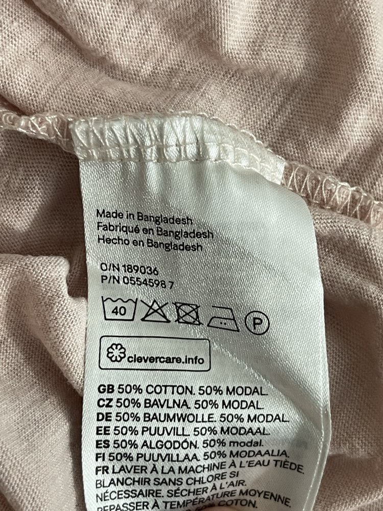 H&M Basic Shirt - Größe 36
