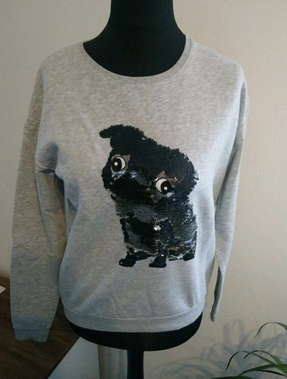 Wendepullover Mops
