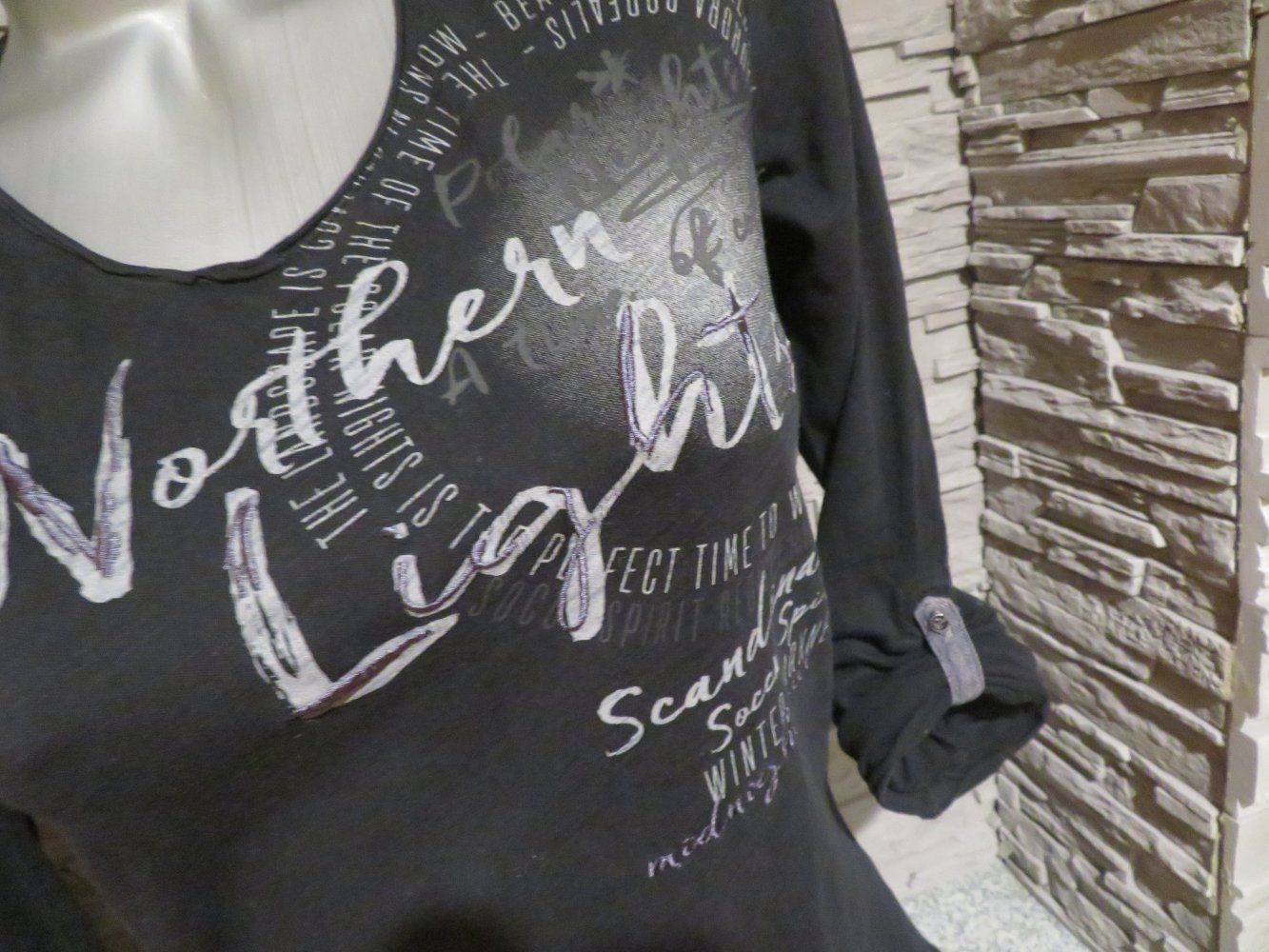 Damen langarm Shirt Größe M von Soccx (1154)