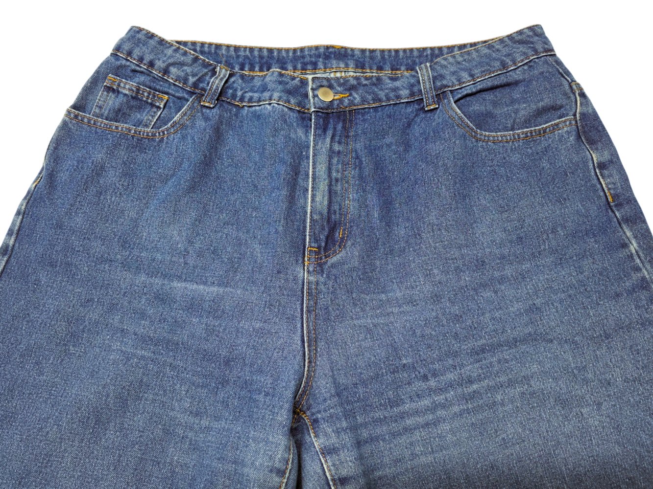    Damen Jeans Hose Jeanshose von Shein Curve in Gr. XL / W 38 W38 in blau