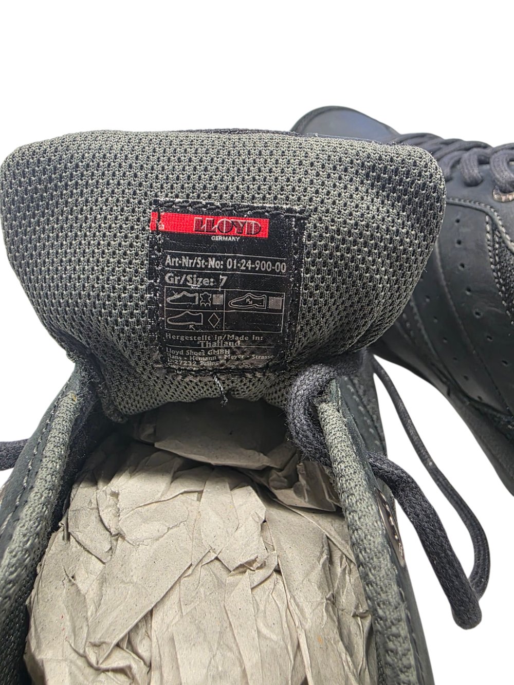  Herren LLOYD Schuhe Sneakers Lederschuhe Outdoorschuhe NEU Gr. 40 / 7 