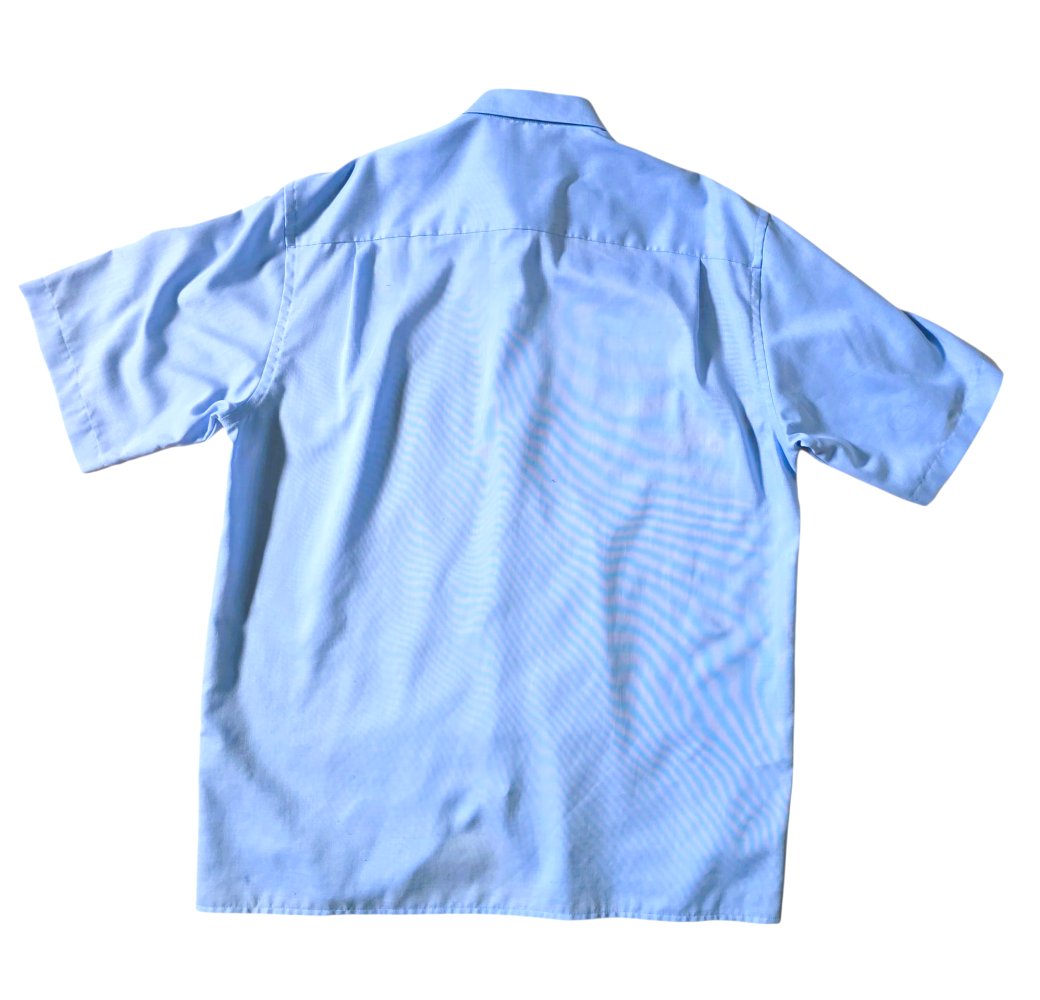 Herren Hemd von Olymp in Gr. 42 / L Luxor hellblau kurzarm halbarm sehr guter Zustand 