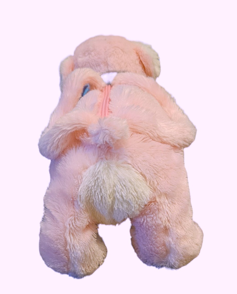 Mädchen Tasche Handtasche Teddy Teddybär Stofftier Plüschbär Plüschtier Kuscheltier 23 - 30 cm rosa TOP Zustand Topolino