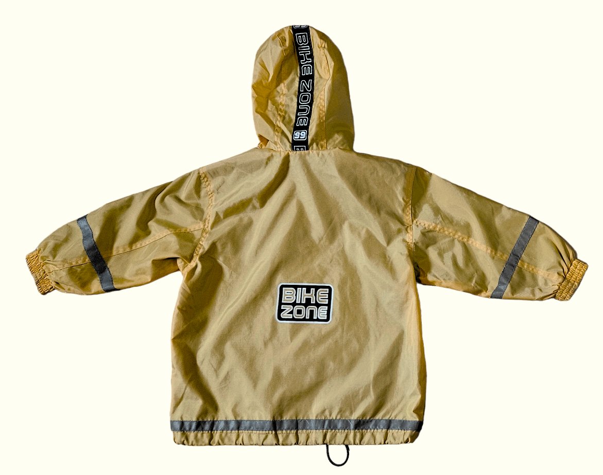 Jungen Mädchen Unisex Jacke Regenjacke Kapuzenjacke Übergangsjacke von Jinglers in Größe 116 Windbreaker