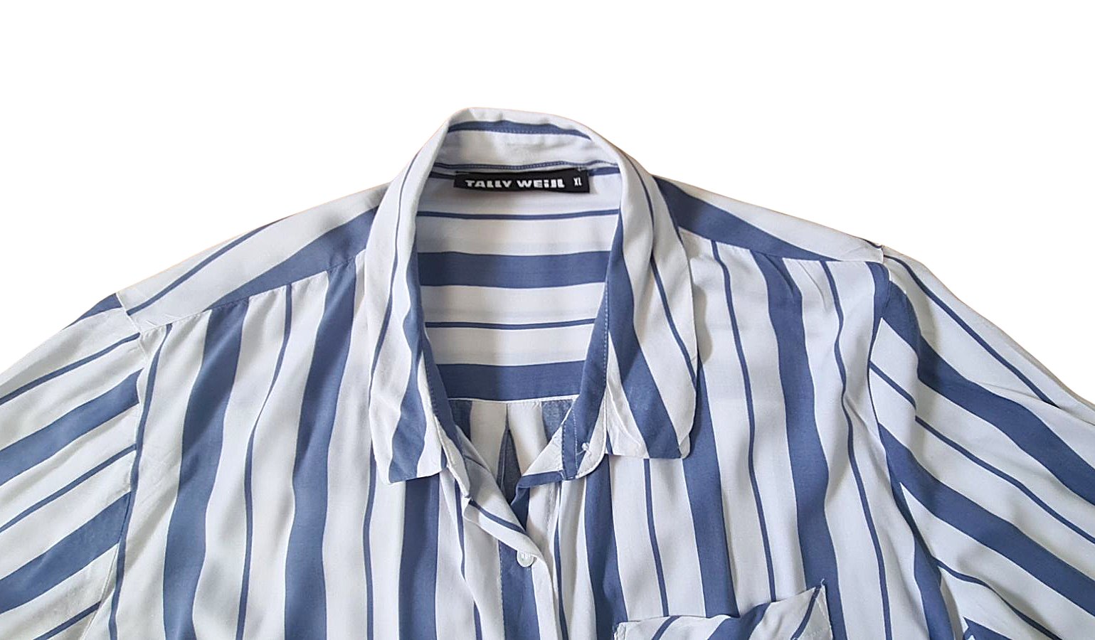  Damen Bluse Hemd Tunika Knotenhemd Knotenbluse Shirt von Tally Weijl in Gr. XL / 48 / 50 