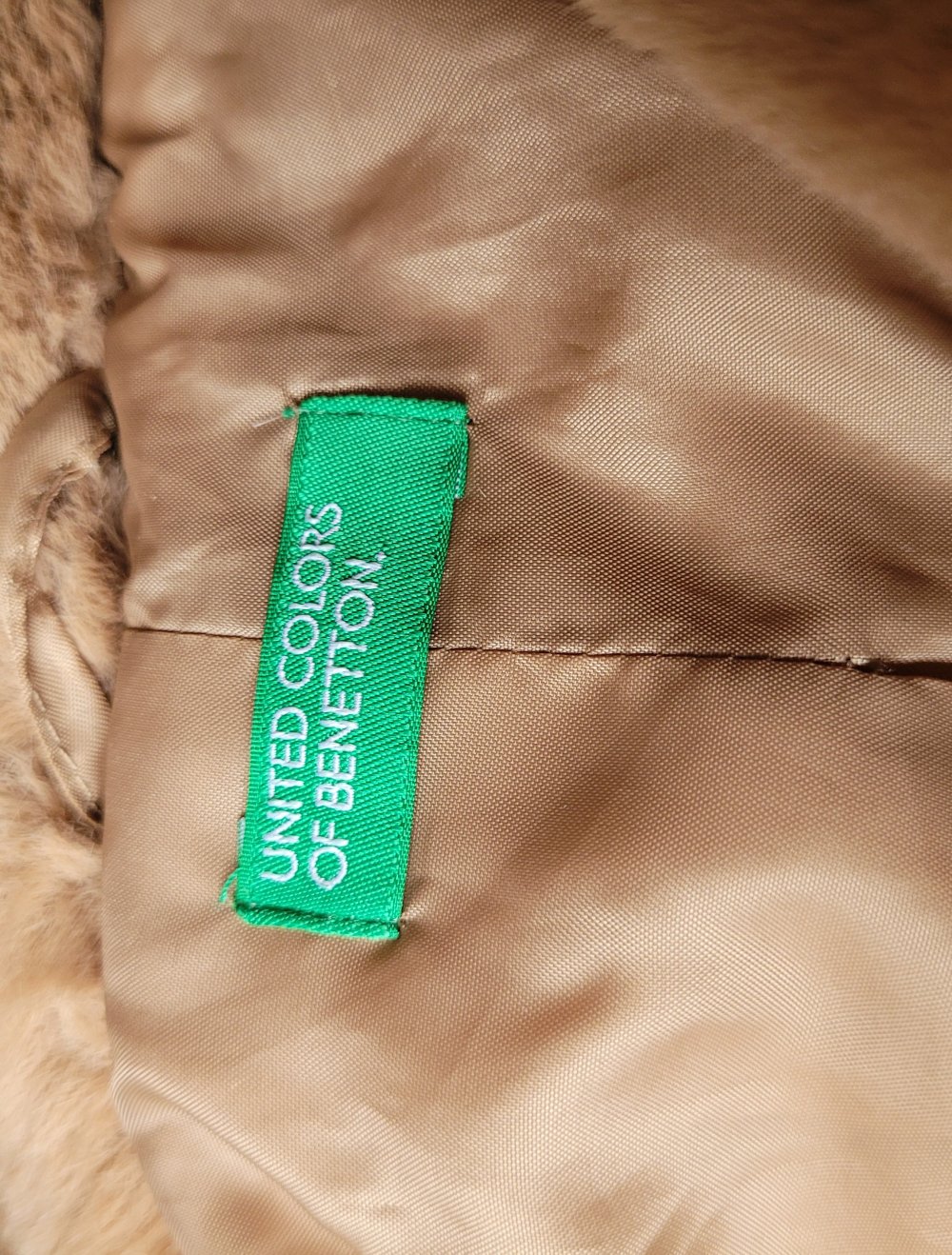 United colors of benetton teddy jacke m