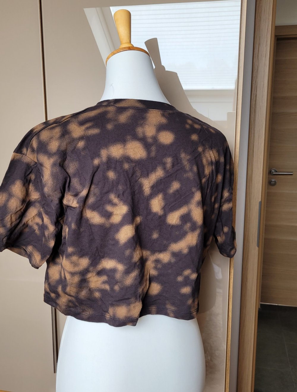 hollister shirt s oversize cropped batik