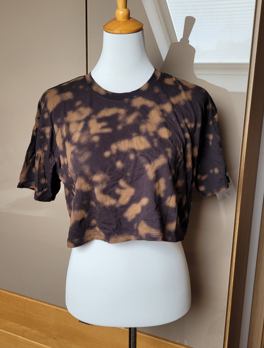 hollister shirt s oversize cropped batik