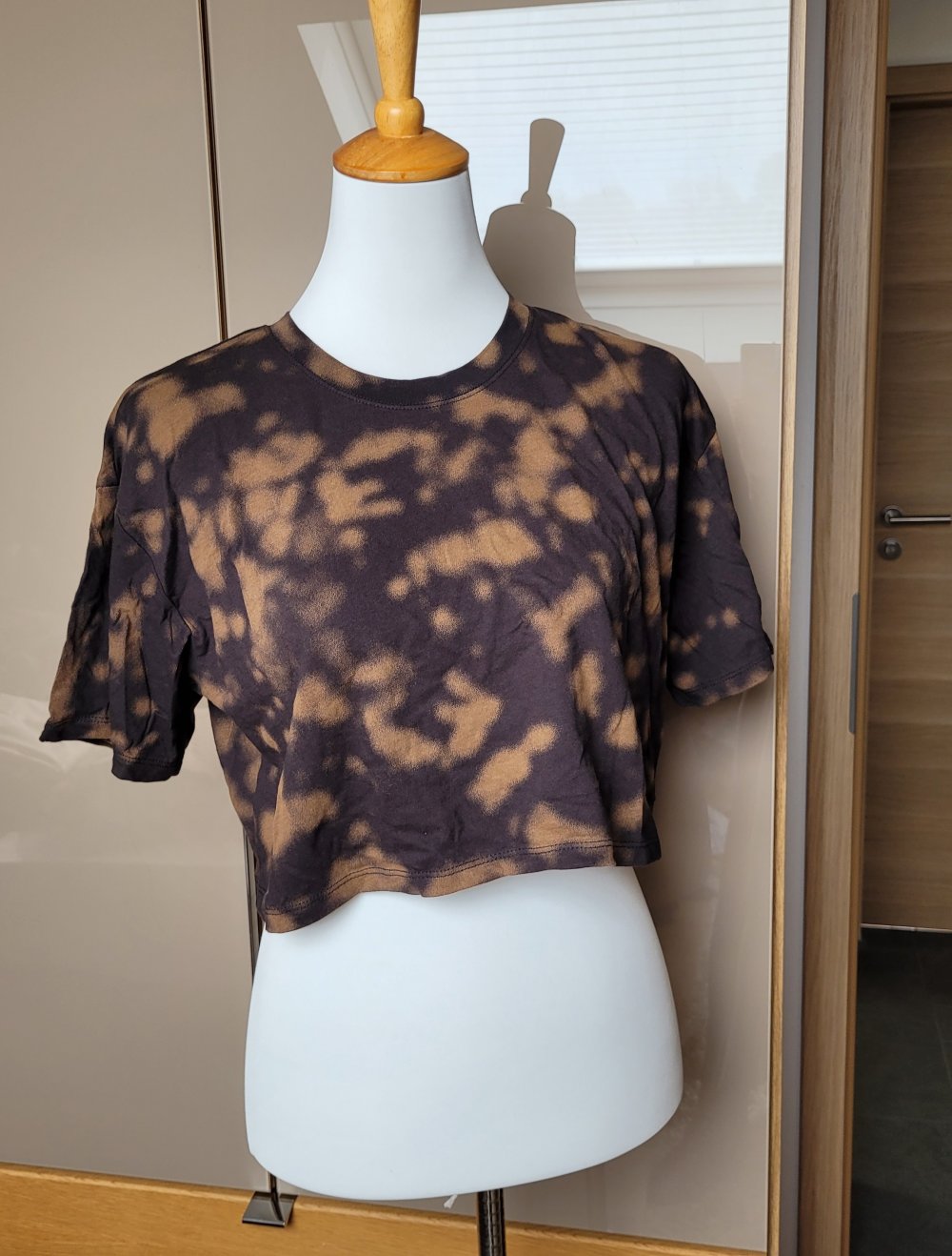 hollister shirt s oversize cropped batik