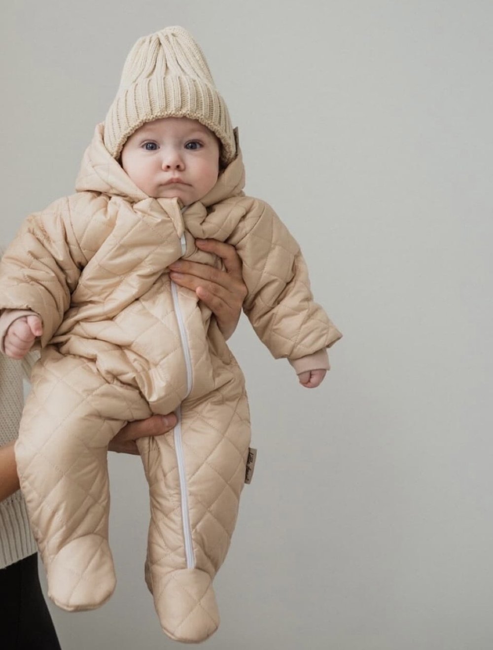 warme Kinderoveralls für 0-3 Monate