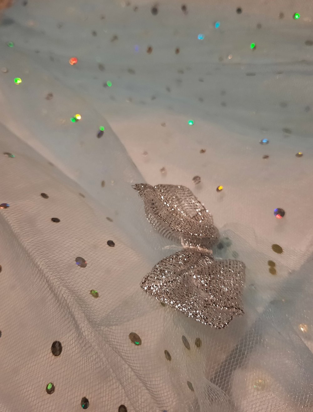 elsa kleid rüschen eisblau