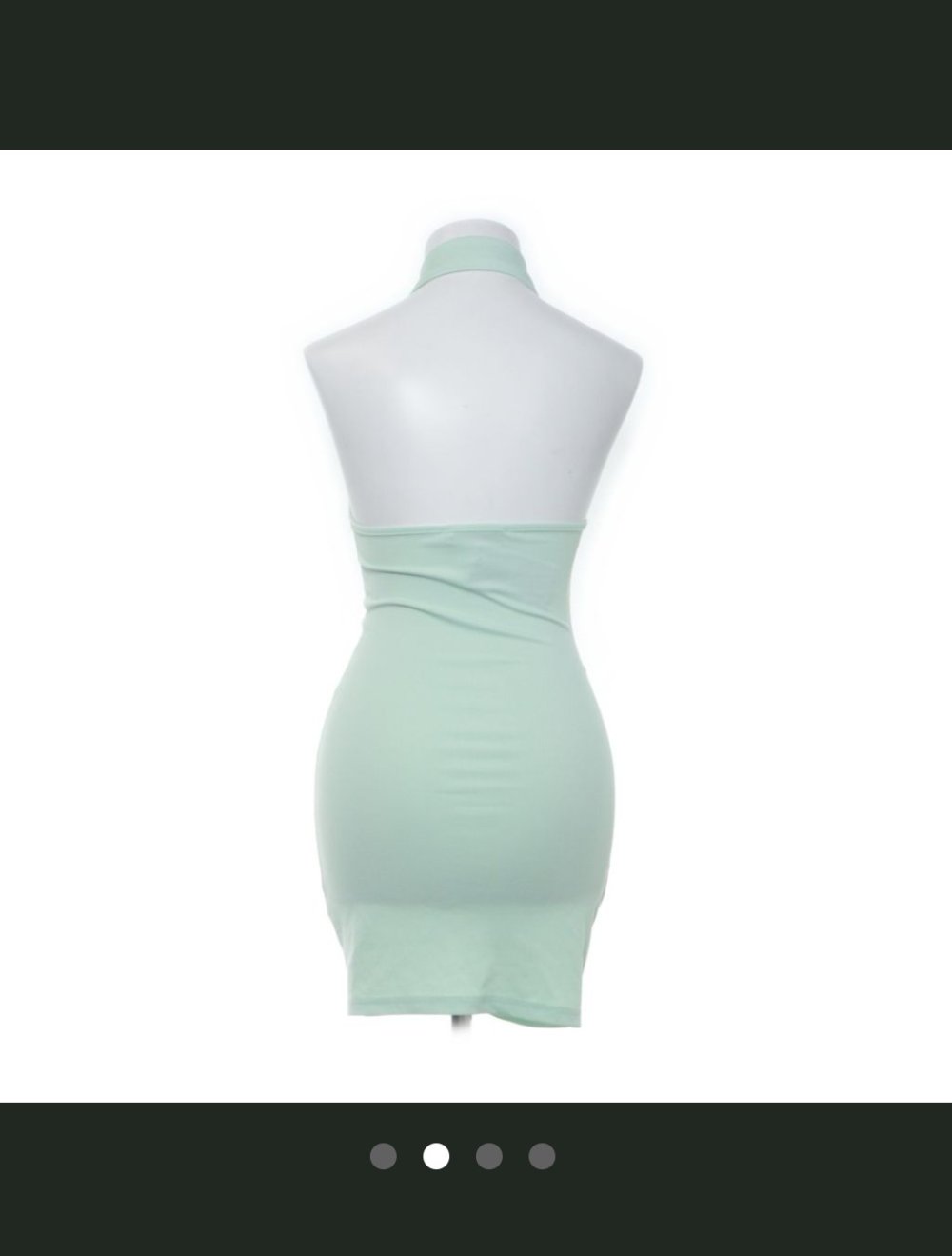 neues mingrünes kleid