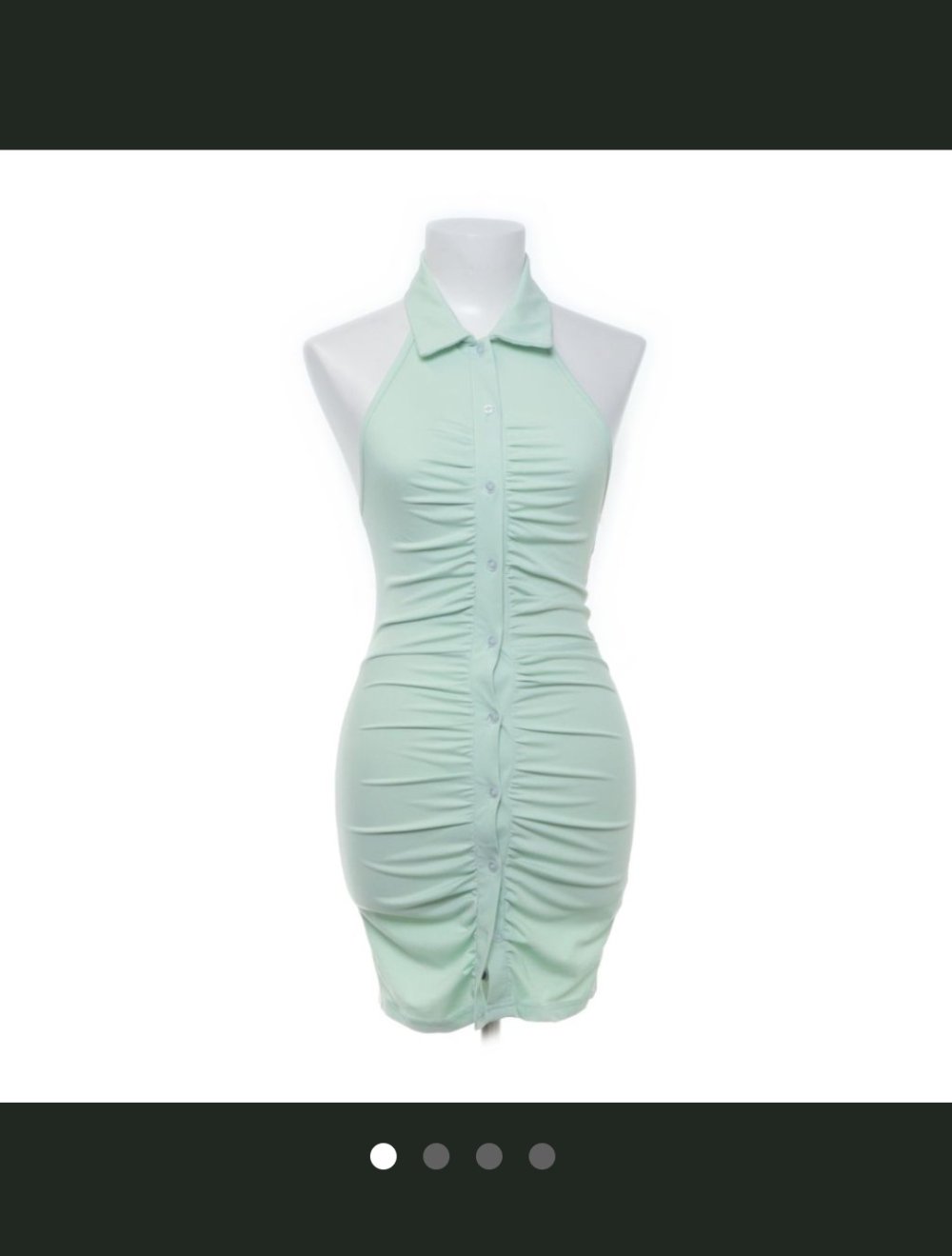 neues mingrünes kleid