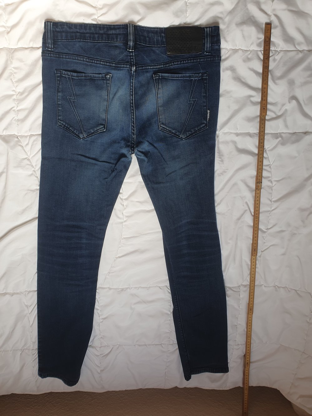 Reell Jeans Skin Power Style Rinse Blue 33/32 Blau