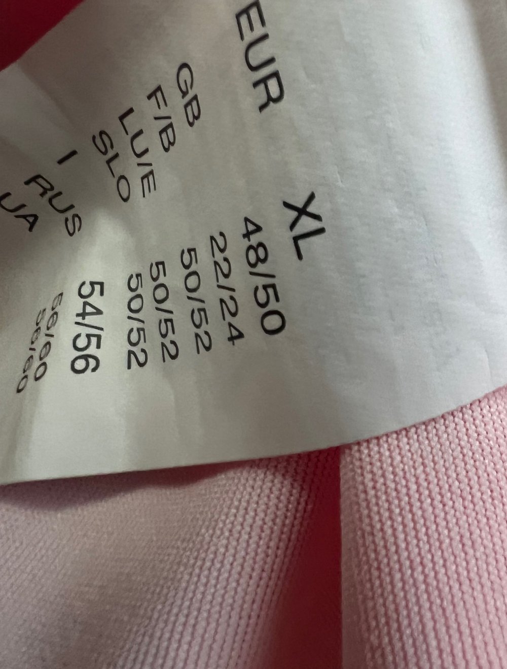 Kurzes Kleid Pink Gr. XL