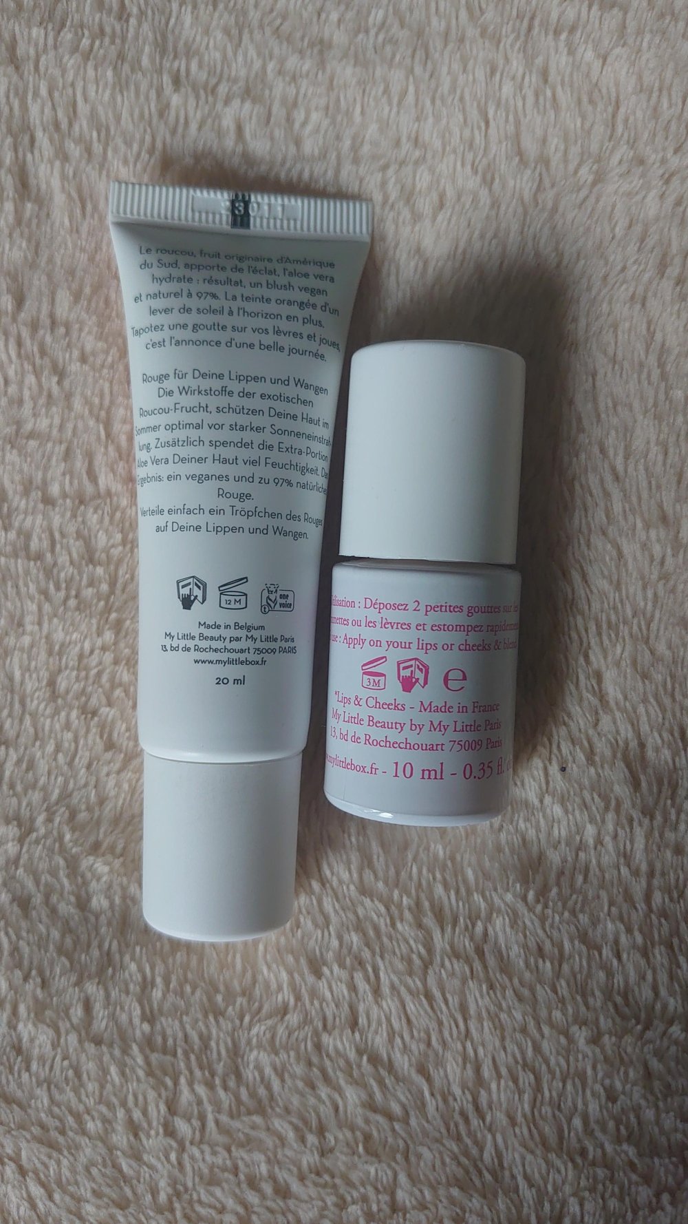 Schminke Make Up Kosmetik My little Box Set Bubble Blush Summer Shades