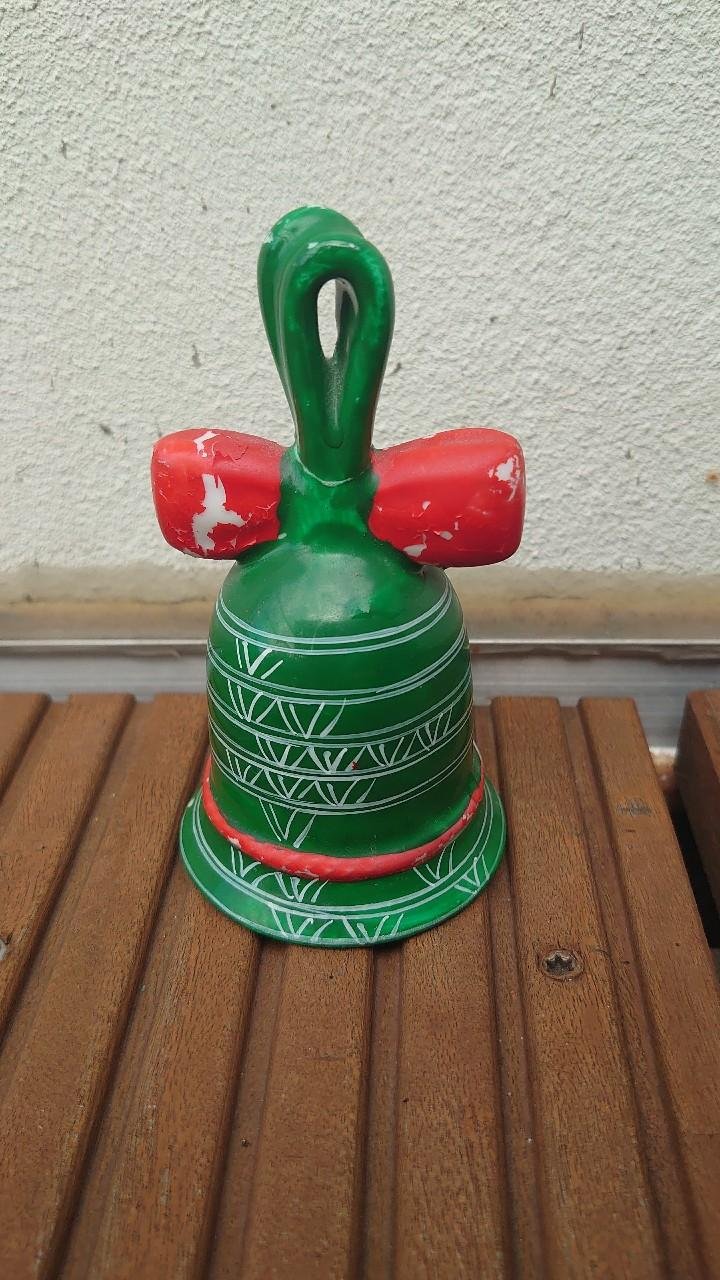 Deko Weihnachten grün rot weiß Vintage 90er Jahre