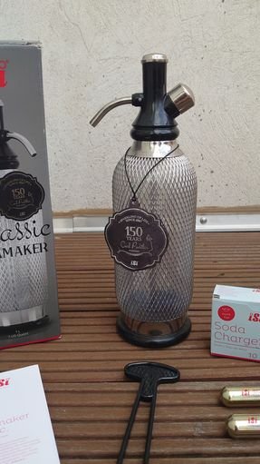 isi Soda Siphon Classic mit Netz Sodamaker iSi 1l