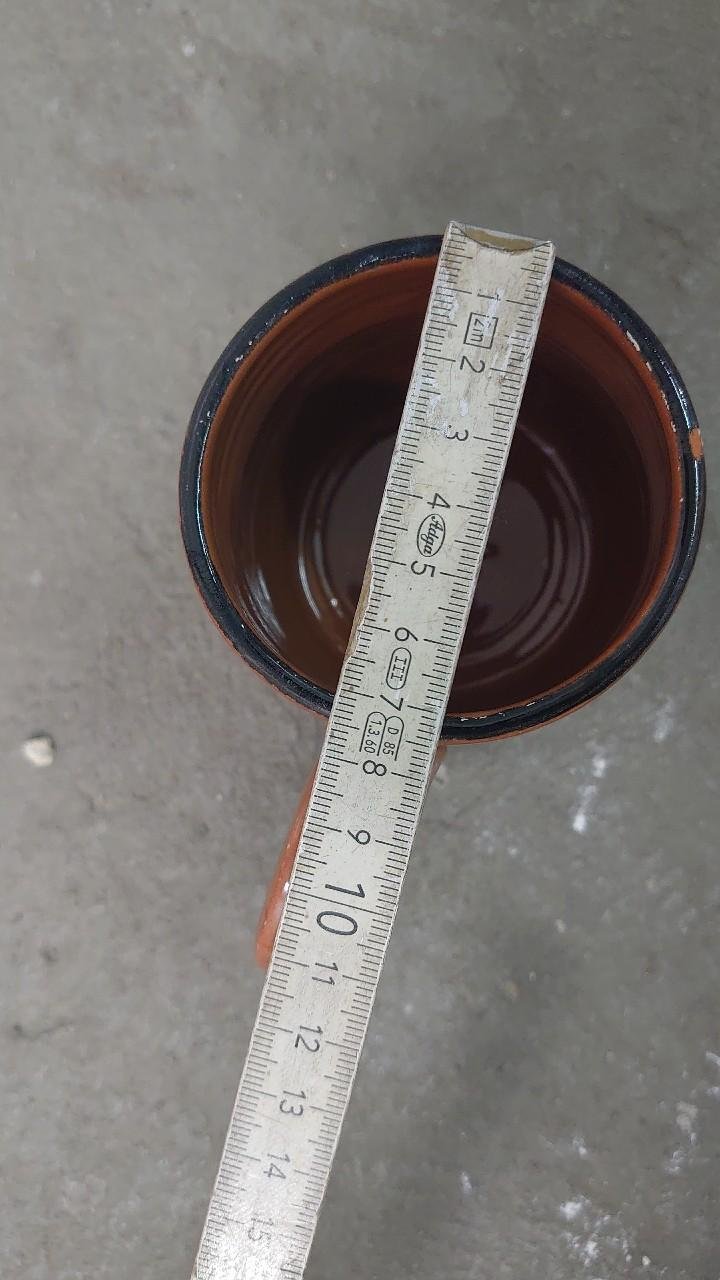 Krug Tasse Bierkrug Pfauenauge Bulgarien Nr. 2 Vintage