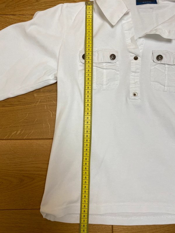 Schneeweißes Poloshirt von Saint James
