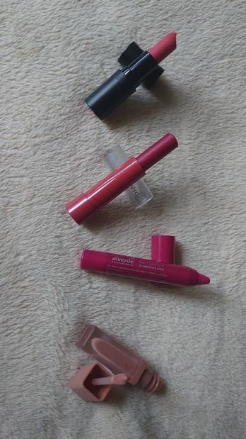 Lipgloss Lippenstift Set dm alverde uma essence neu
