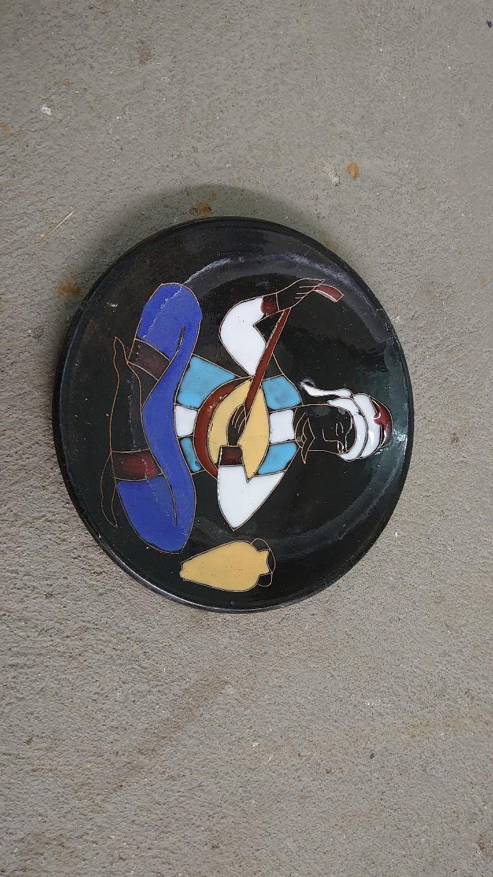 Ruscha Wandteller Vintage Keramik