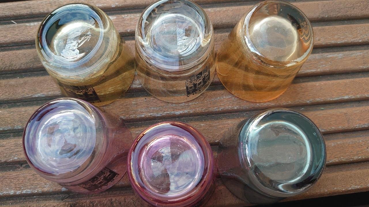 Glas Gläser Likörglas Praha Vintage 6 Stück