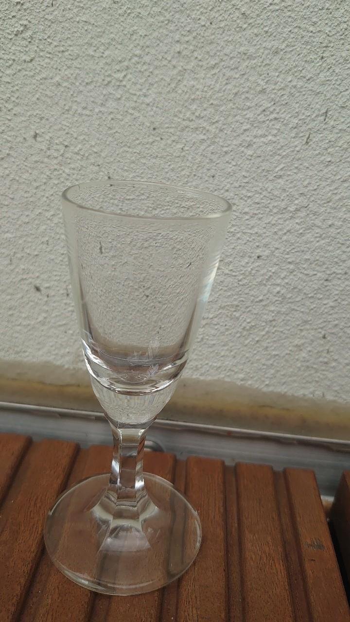 Glas Likörglas Trinkglas Nr. 7 2cl 1 Stück original Vintage