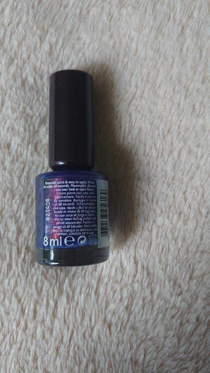 Nagellack Rimmel London 809 Blue me away neu