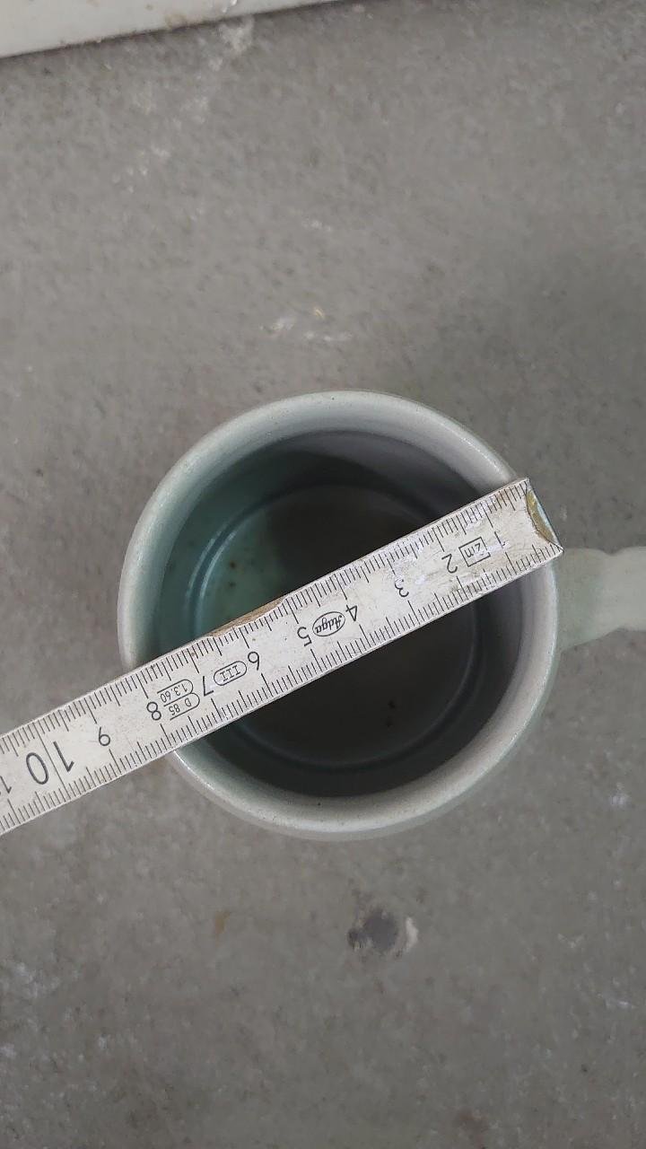 Bierkrug ON GUARD Blau Grau