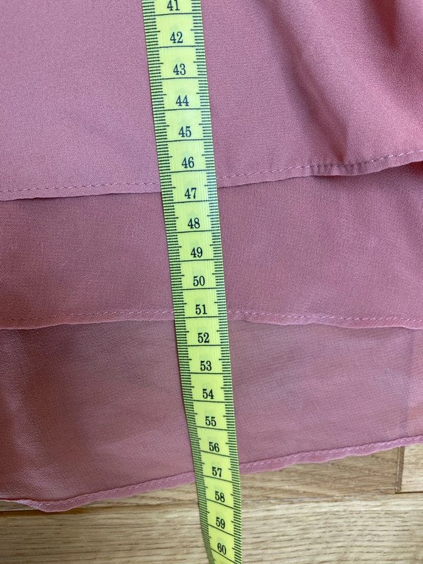 Bluse von Zara Mit Trompetenärmeln, wie neu Größe 38 Farbe Koralle