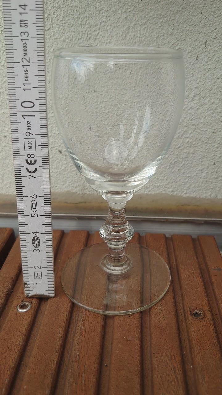 Glas Likörglas Trinkglas Nr. 6 1 Stück original Vintage