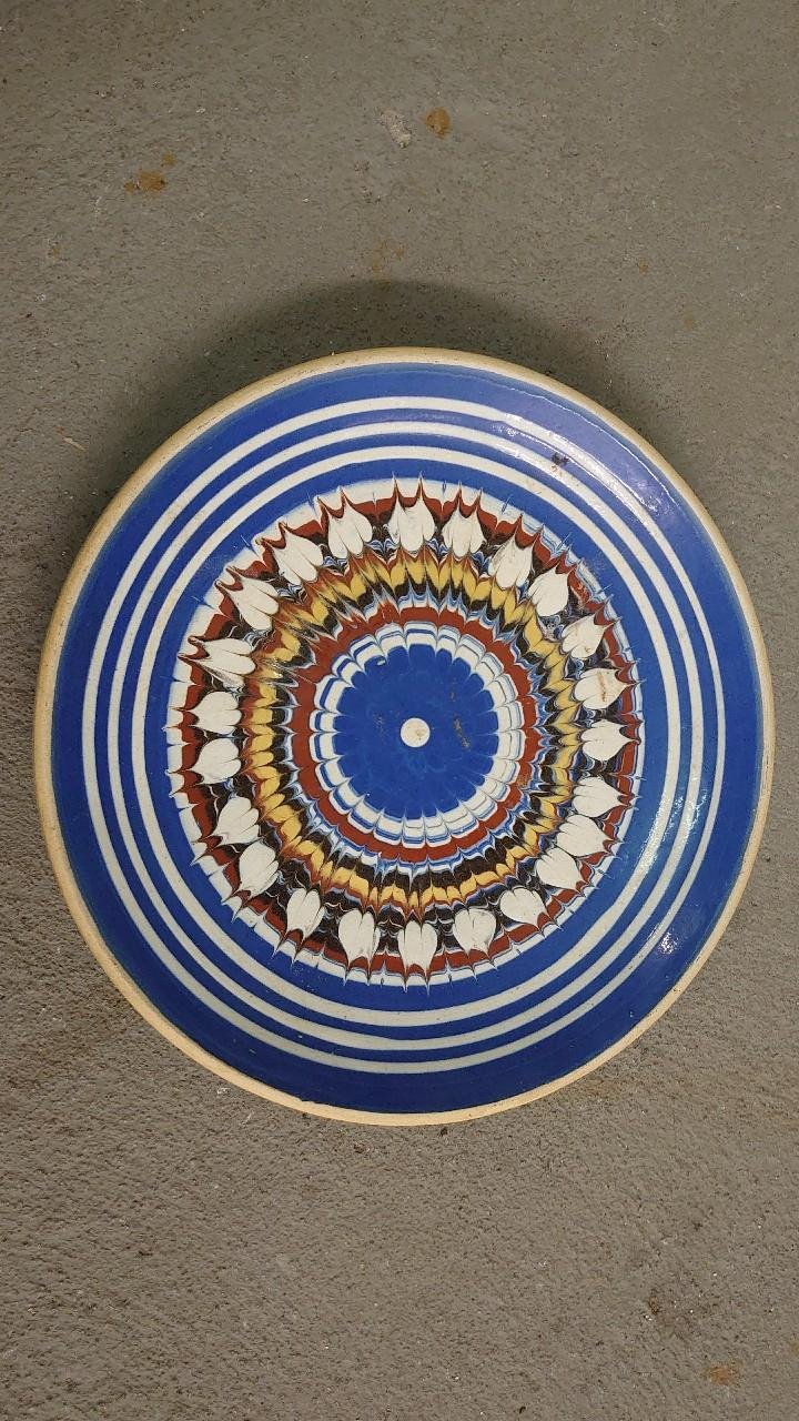 Keramik Wandteller Vintage Keramik wie Bürgel