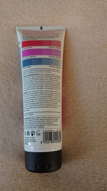 Haarfarbe Knight & Wilson Color-Freedom Pasteliser mit Sheabutter & Arganöl neu