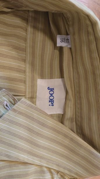 Hemd Herren Joop grün original Größe 41 16 