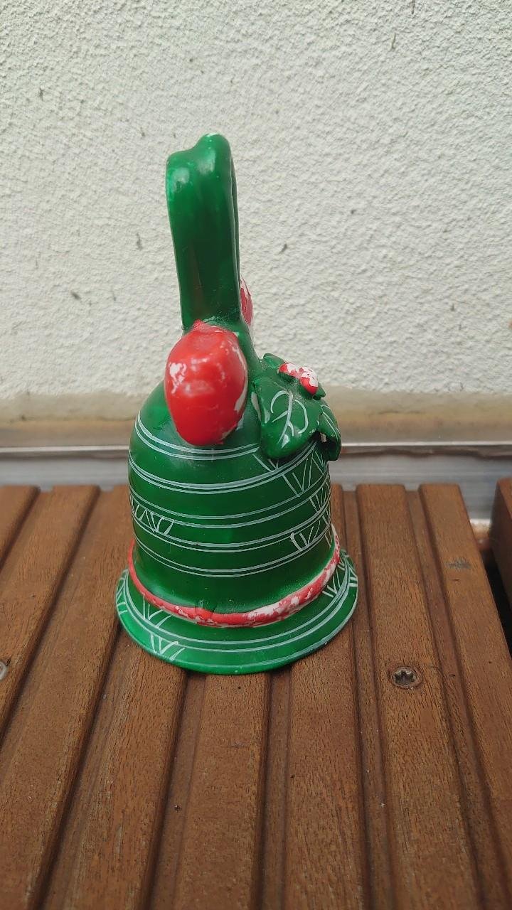 Deko Weihnachten grün rot weiß Vintage 90er Jahre