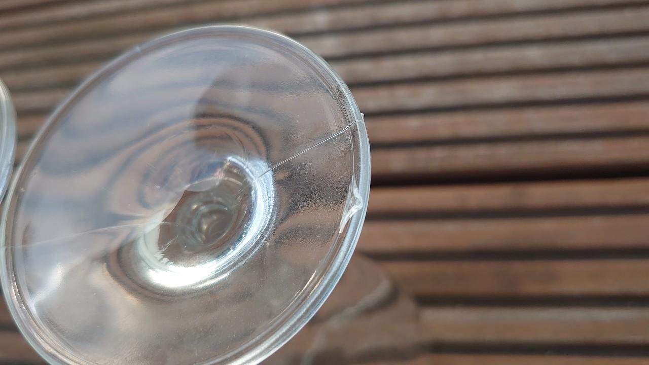 Glas Gläser Likörglas 2 Stück 70er / 80er Jahre original Vintage