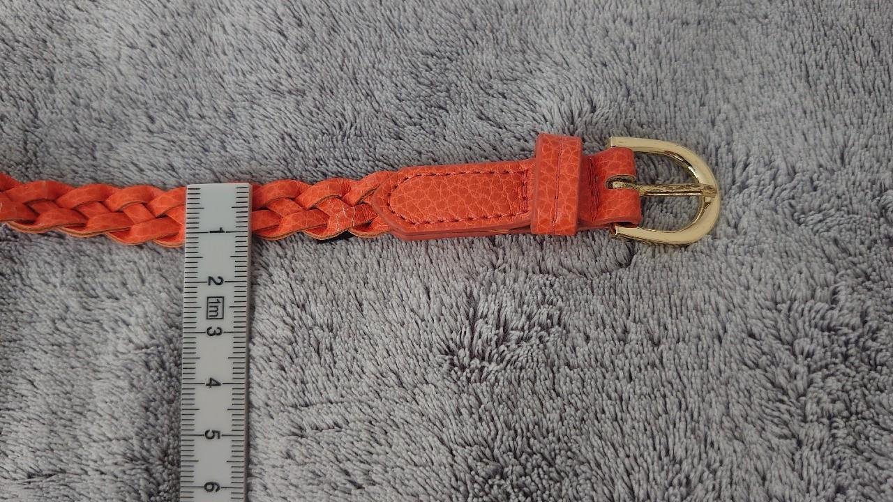 Gürtel h&m orange gold 90er Jahre Vintage