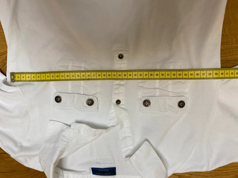 Schneeweißes Poloshirt von Saint James