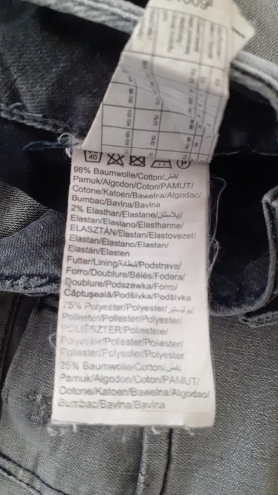 Jeanshose Gr. 38