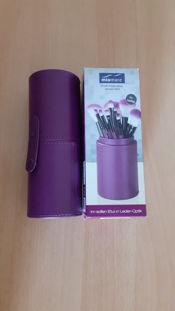 Miomare Profi Kosmetikpinsel Set 11 teilig unbenutzt