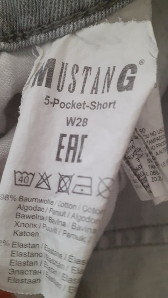 Mustang Jeansshorts W28
