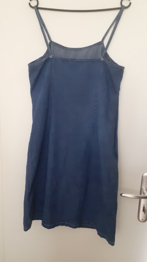 Jeanskleid Trägerkleid Gr. 38
