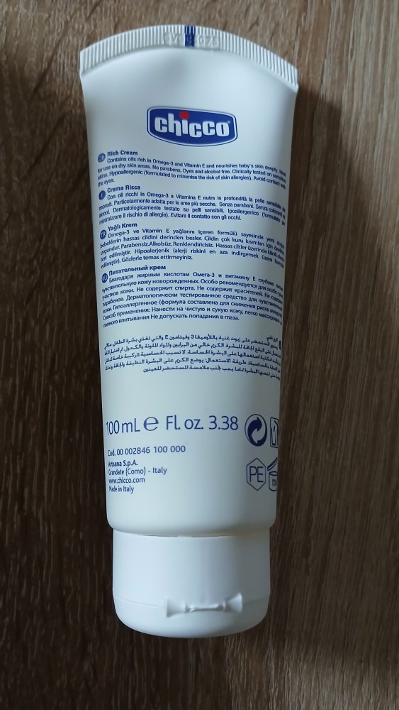 Chicco Baby Moments Creme 100ml