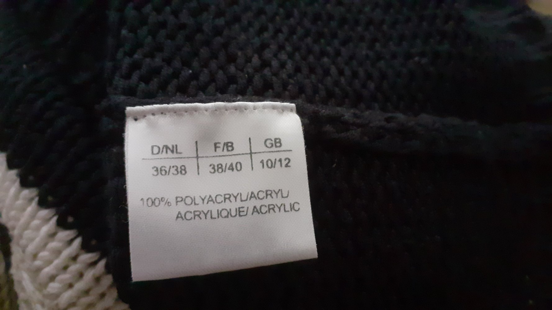 Strickpullover Gr. 36/38
