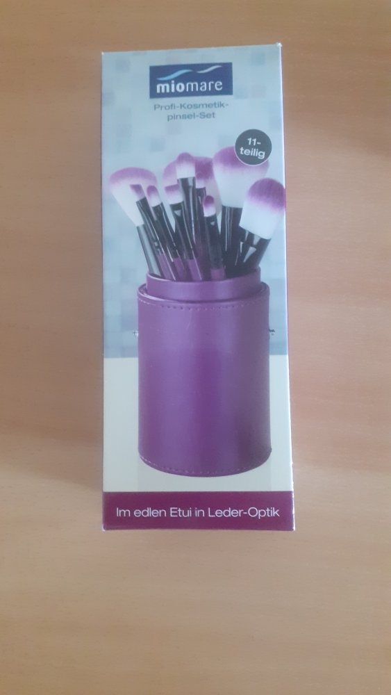 Miomare Profi Kosmetikpinsel Set 11 teilig unbenutzt