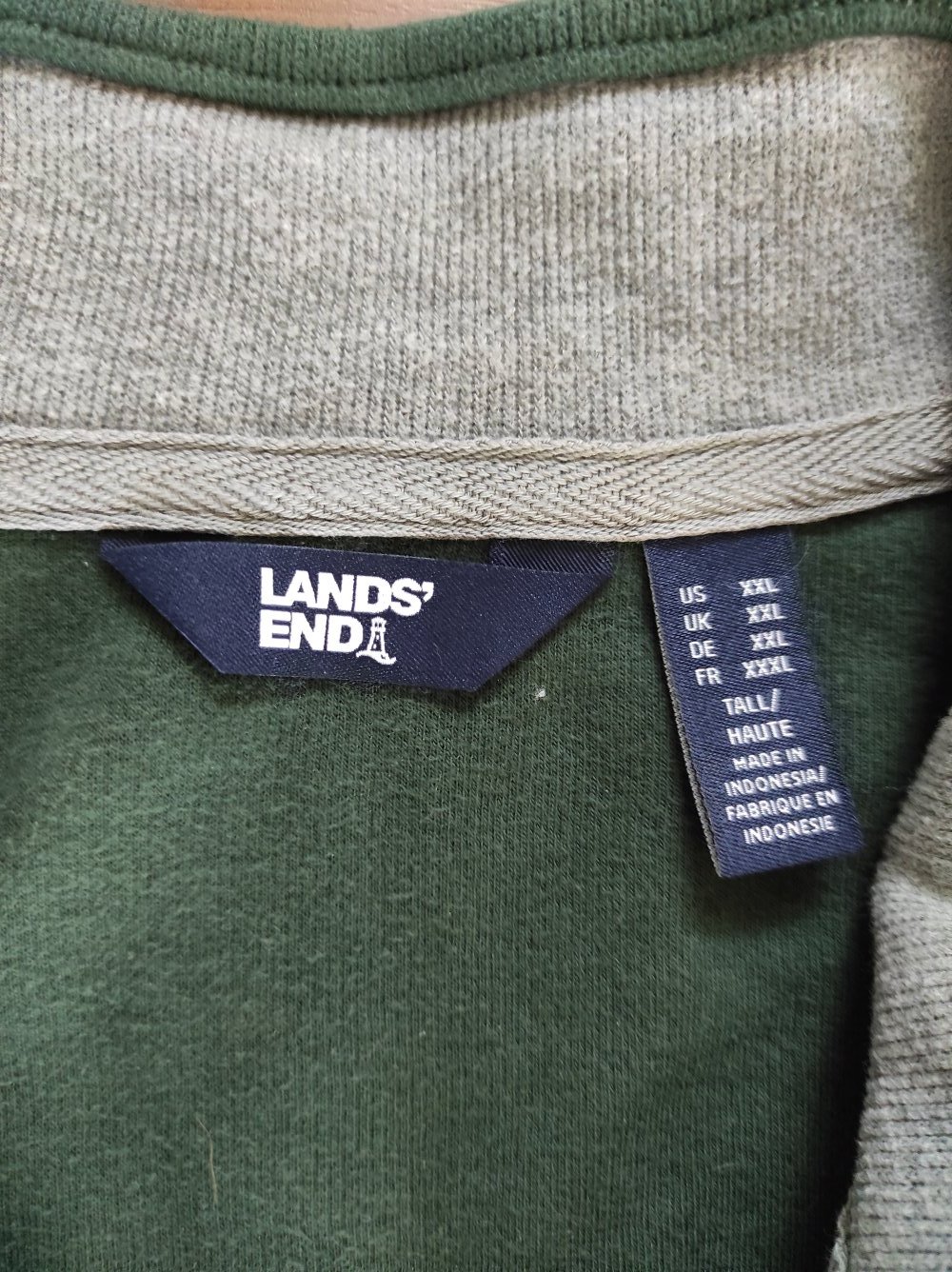 Troyer, Sweatshirt, Pullover Größe 2XL von Lands'End 