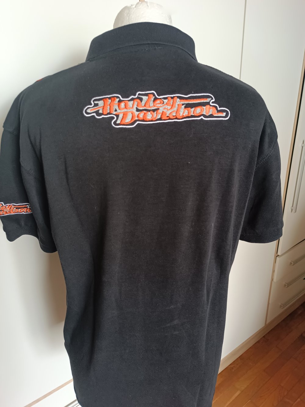 Poloshirt - Harley-Davidson-Style - XL Poloshirt im Harley-Davidson-Style - Größe XL 