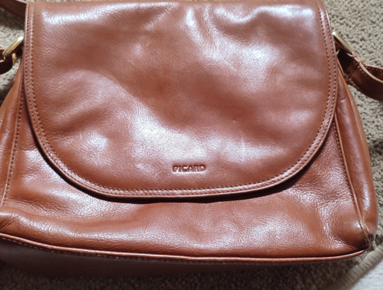 Picard Ledertasche braun